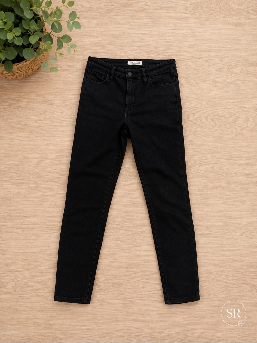 Madewell Roadtripper Black High Rise Skinny Jeans Women’s Size 28 (US 6)